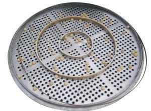 振動(dòng)篩網(wǎng)架+沖孔板